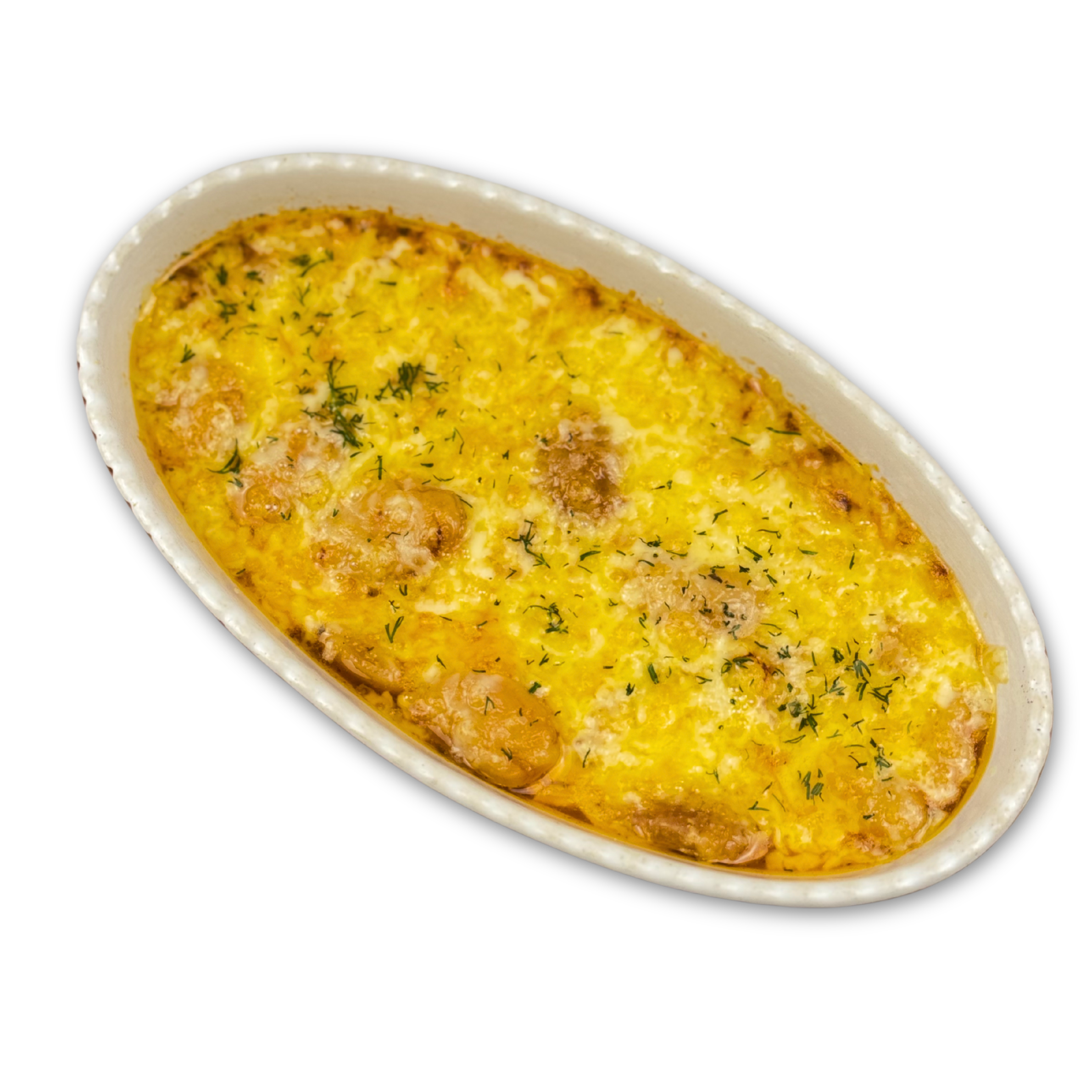 Riesen Bohnen mit Käse